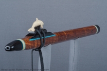 Koa Native American Flute, Minor, Mid G-4, #J38H (1)